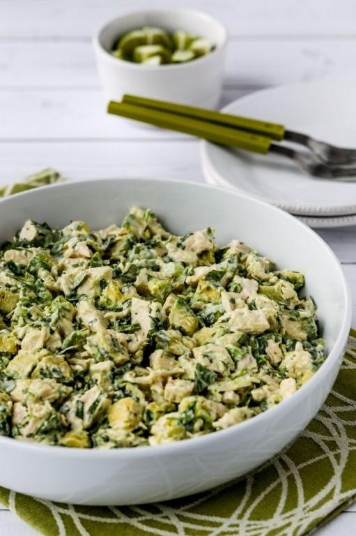 Avocado Chicken Salad with Lime