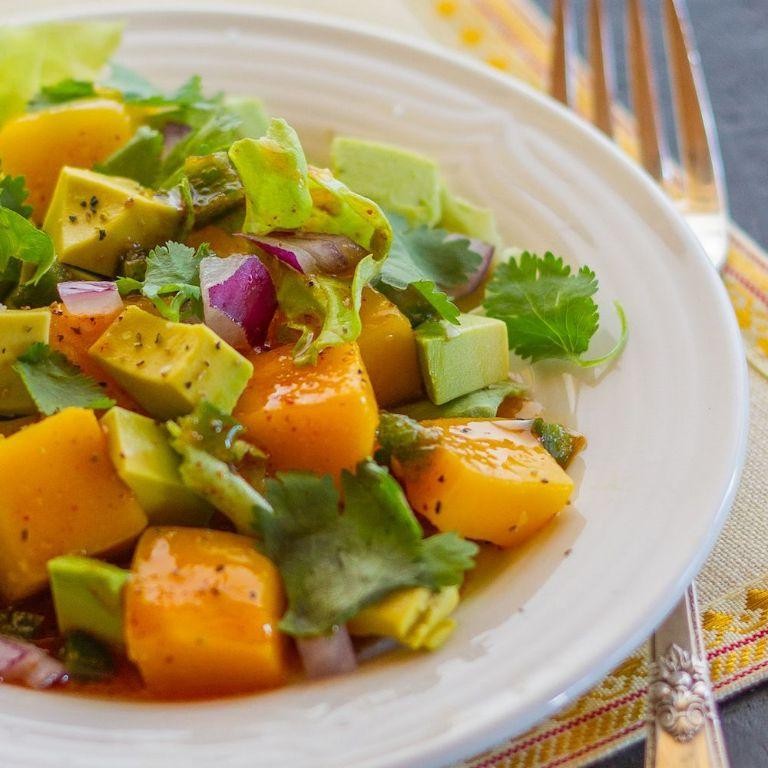 Avocado Mango Salad