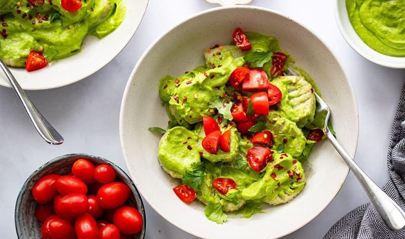 Avocado and Lime Gnocchi