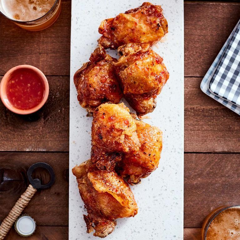 BBQ Pressure Cooker Fried Chicken