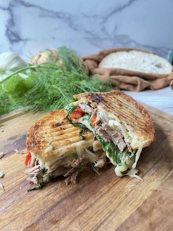 BBQ Pulled Pork Panini