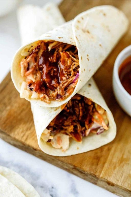 BBQ Pulled Pork Wrap