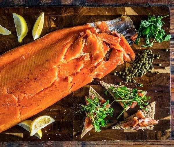 BBQ Traeger Smoked Salmon