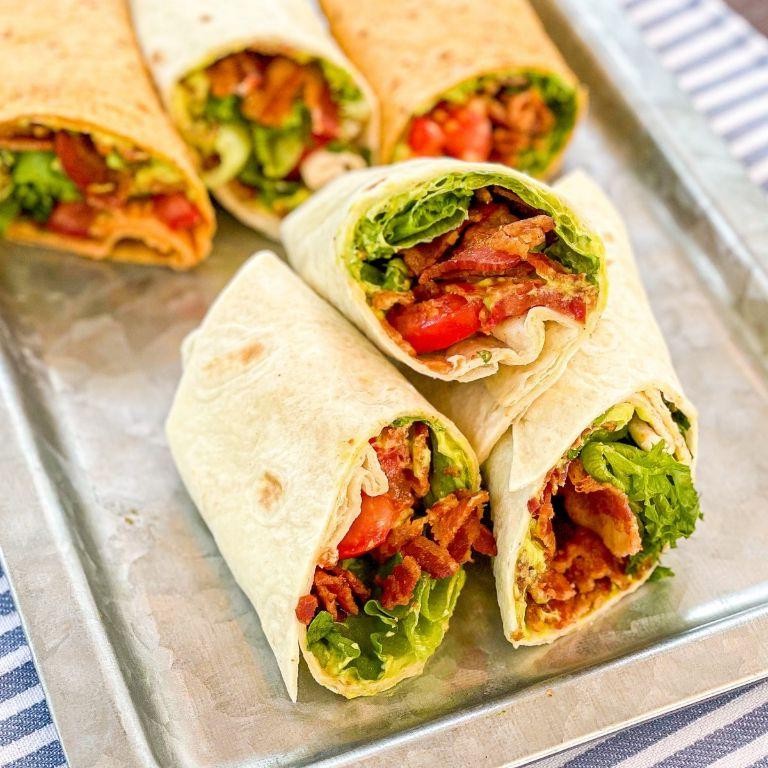 BLT Wrap with Avocado