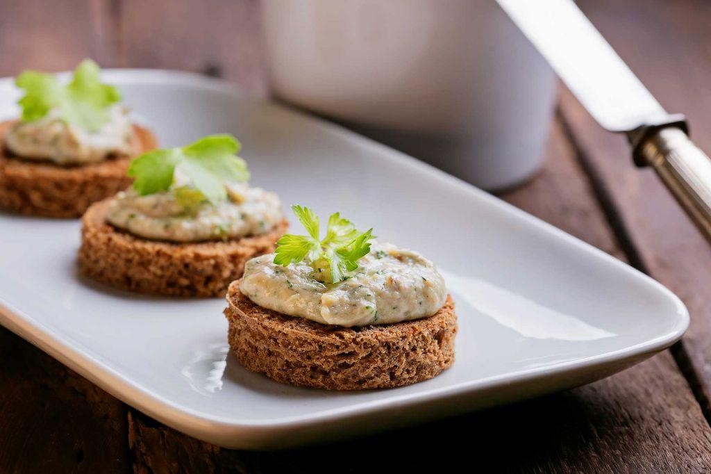 Baccalà Mantecato on Crostini
