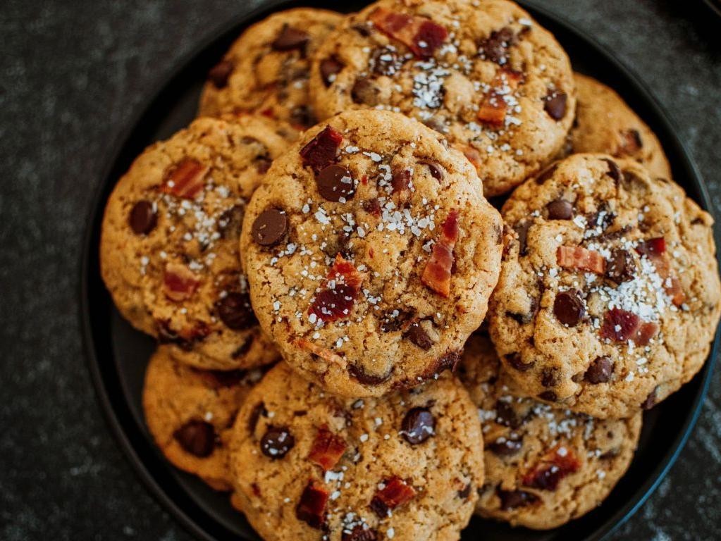 Bacon Chocolate Chip Cookie Bowls