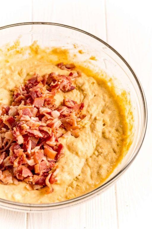 Bacon Cornbread Bowls
