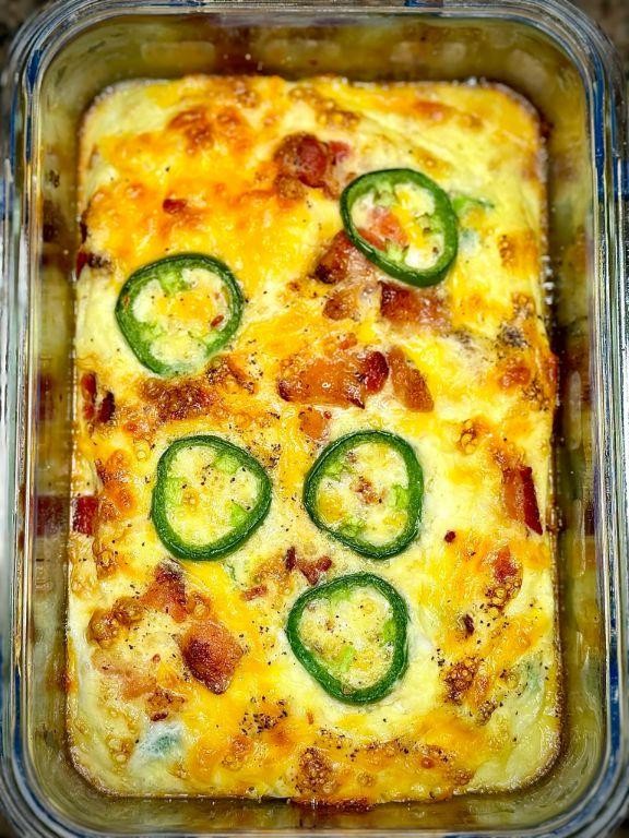 Bacon Jalapeno Popper Bowls