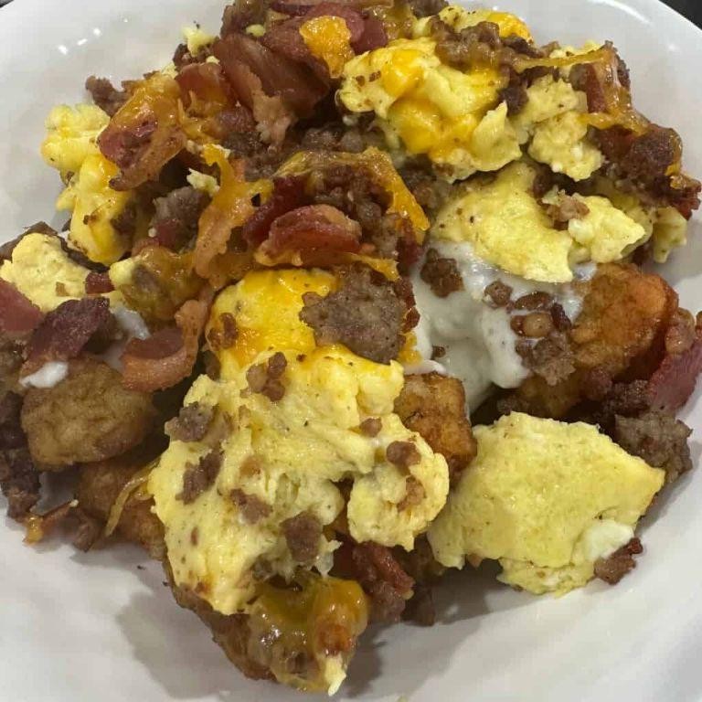 Bacon Sausage Gravy Bowls