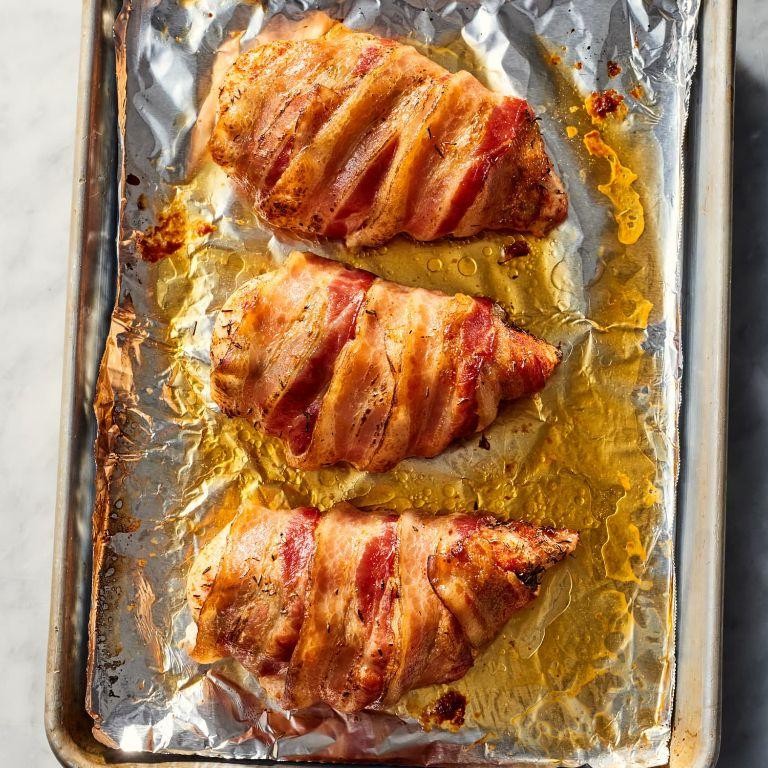 Bacon Wrapped Christmas Chicken