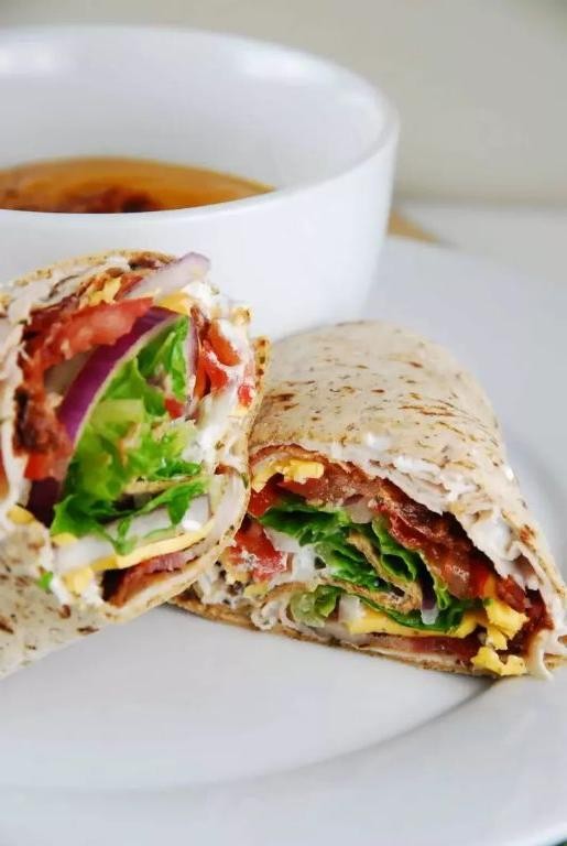 Bacon and Turkey Wrap