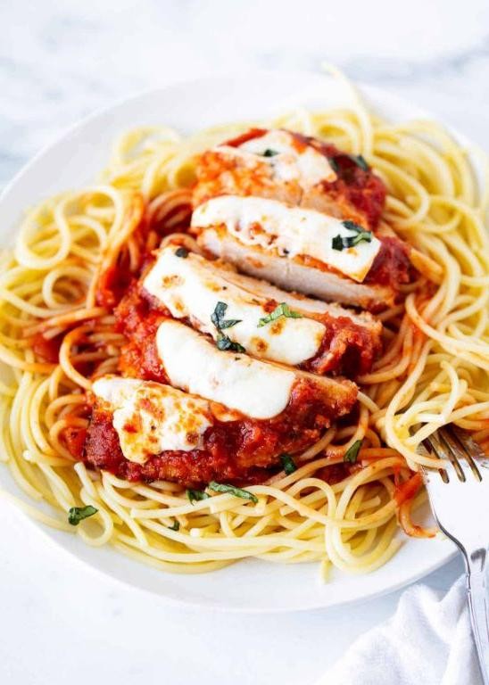 Baked Hearty Chicken Parmesan