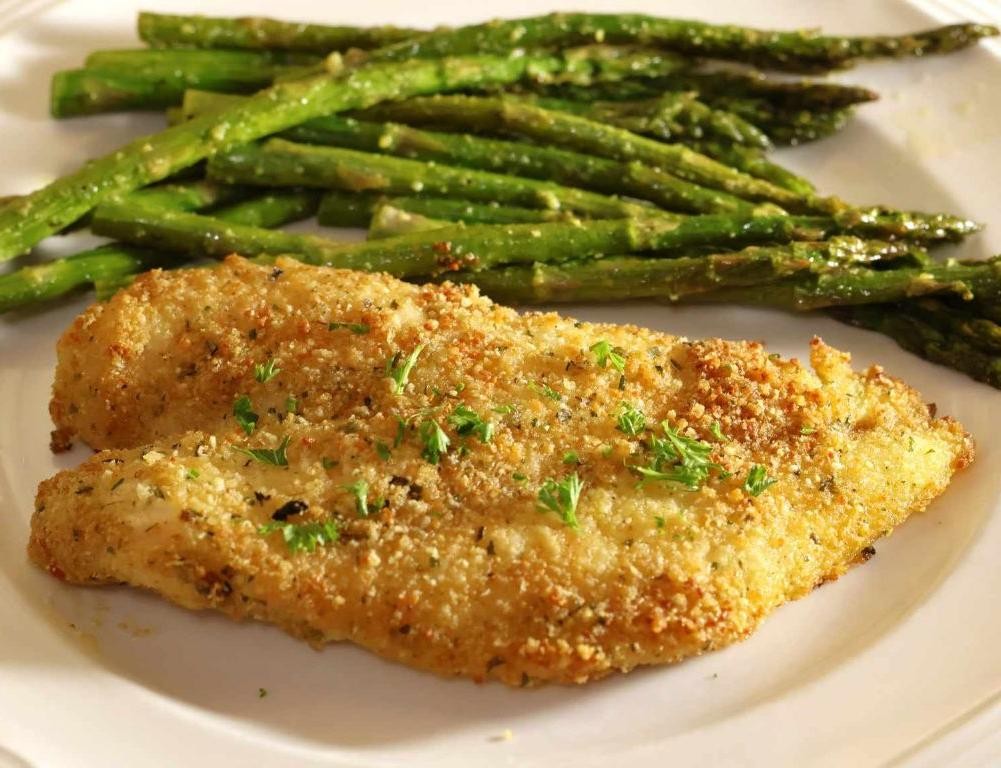 Baked Orange Roughy with Garlic and Olive Oil
