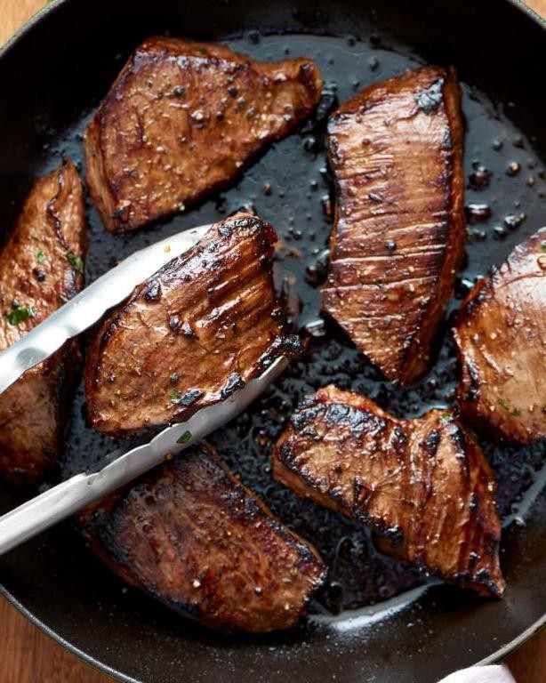 Balsamic Glazed Sirloin Tip Steak