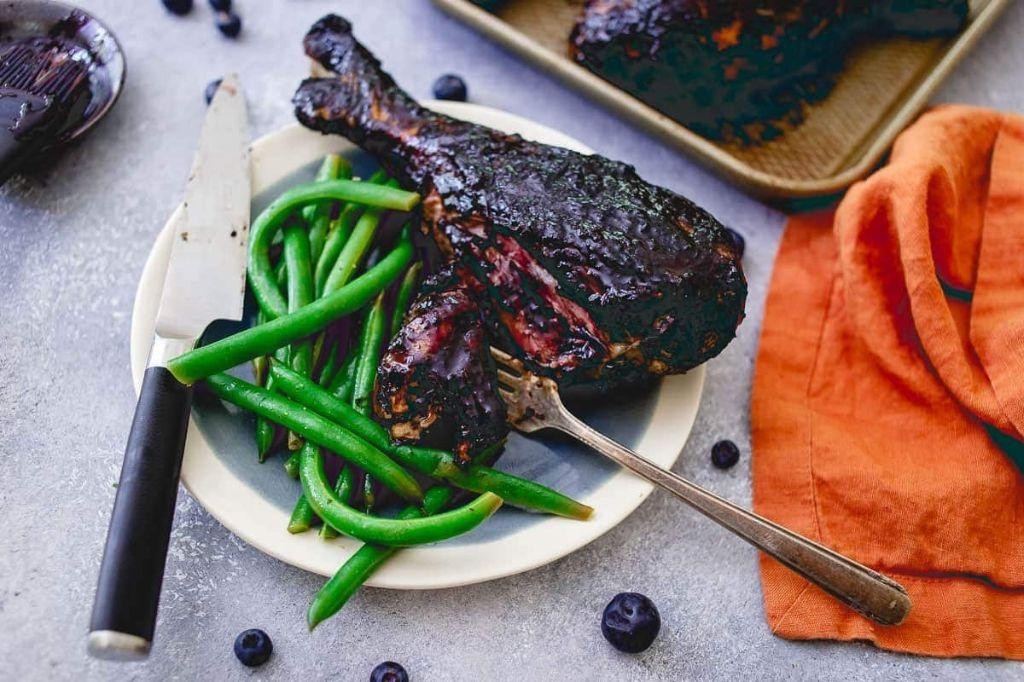 Balsamic Vinegar Turkey Legs