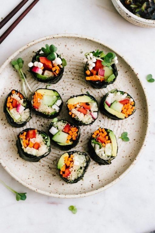 Bamboo Shoot Sushi Rolls