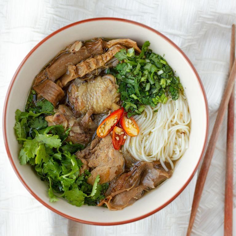 Bamboo Shoot and Beef Noodle Soup