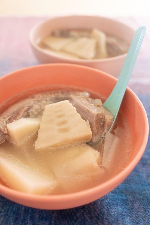 Bamboo Shoot and Pork Ribs Soup