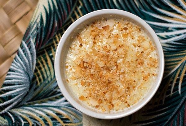 Banana Coconut Sugar Free Pudding