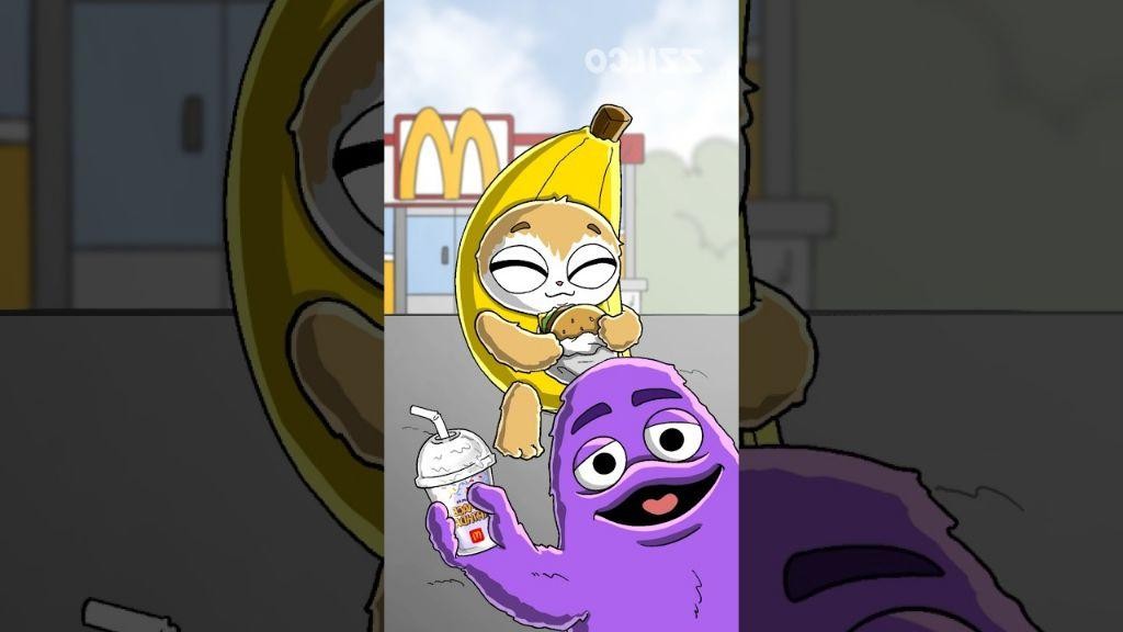 Banana Grimace Shake