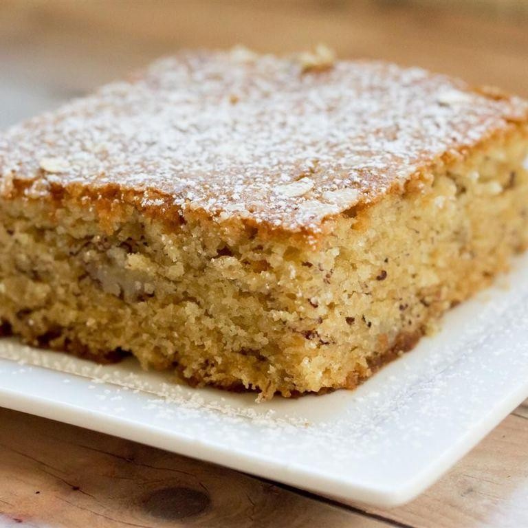 Banana Oatmeal Cake