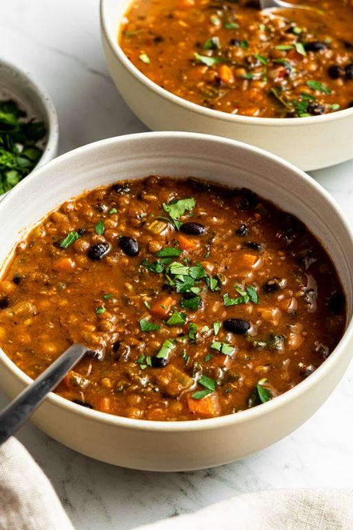 Bean and Lentil Soup