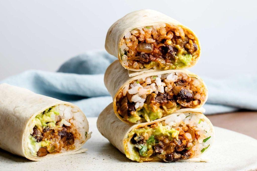 Bean and Rice Burritos