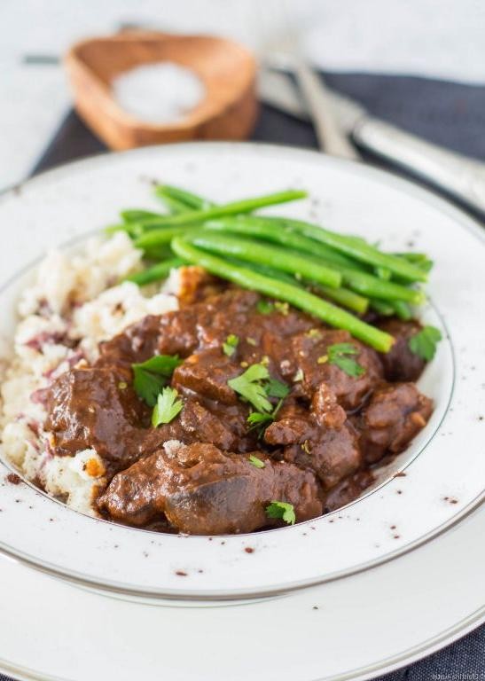 Beef Stew with Cocoa Powder