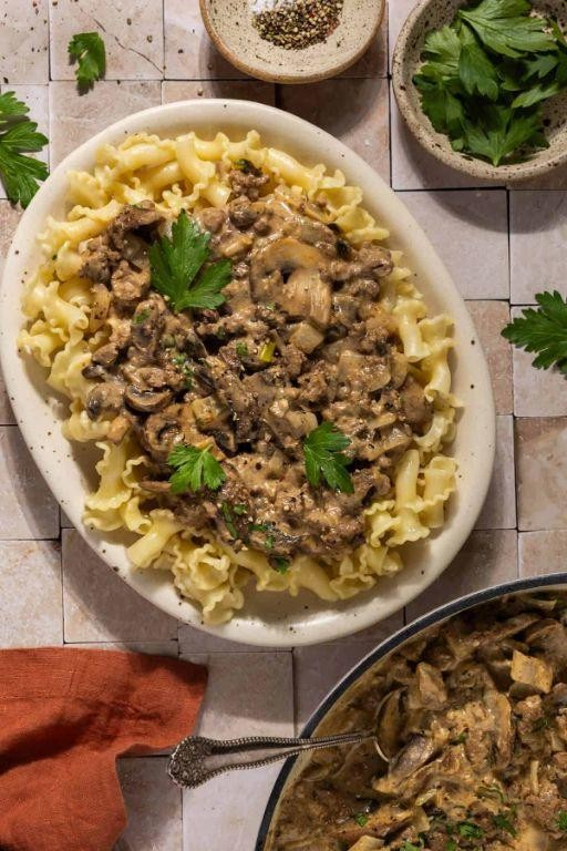 Beef Stroganoff
