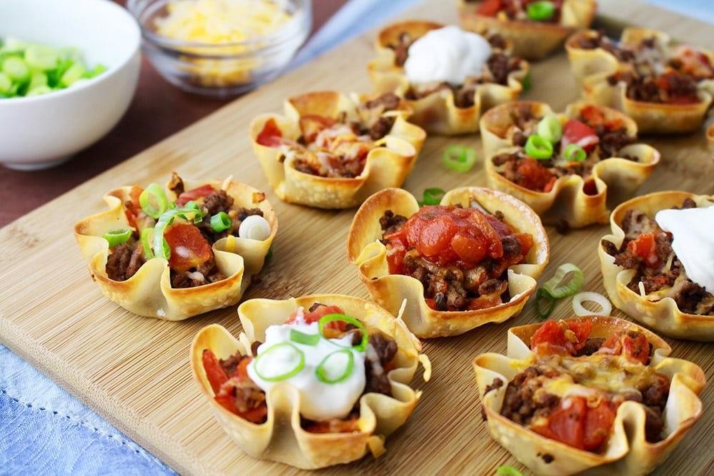 Beef Taco Bites