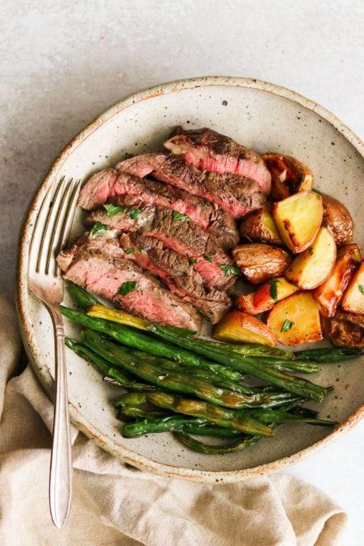 Beef Tips with Green Beans and Potatoes