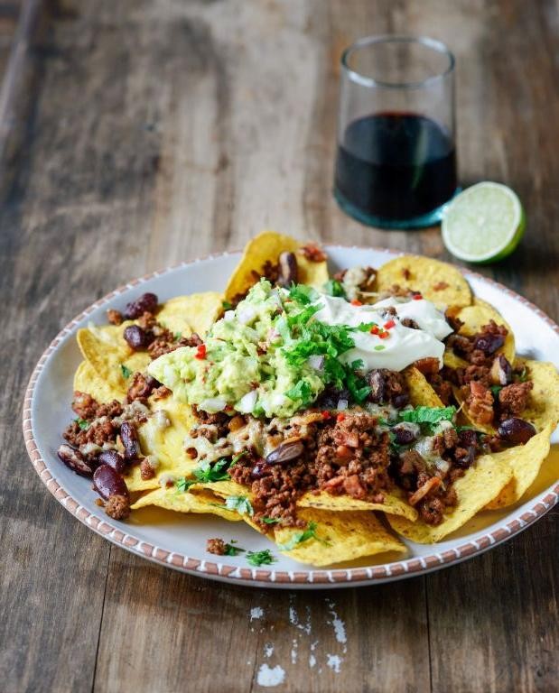 Beef and Bacon Nachos