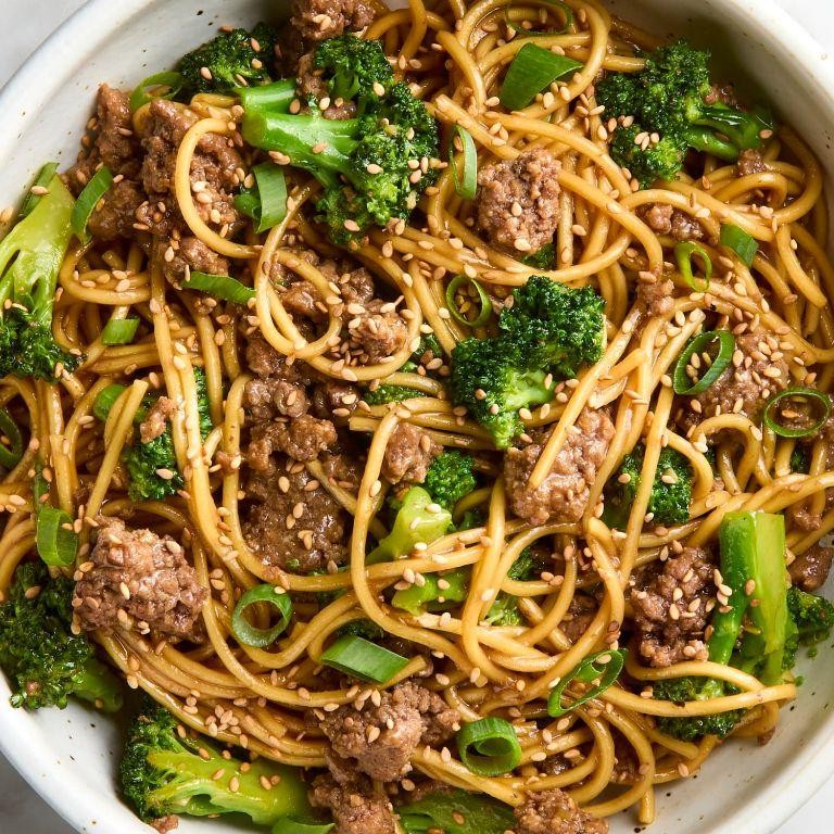 Beef and Broccoli Noodles