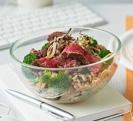 Beef and Broccoli Protein Bowl