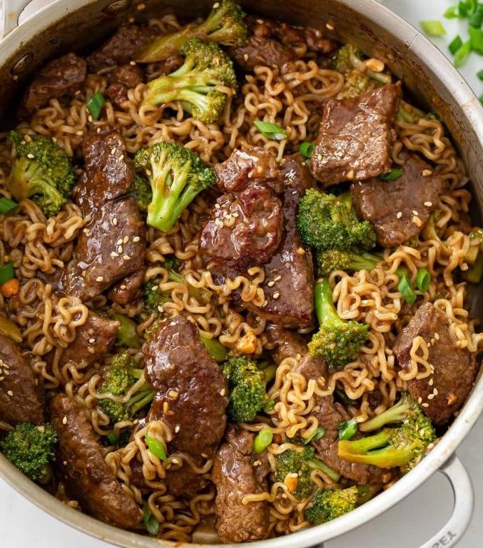 Beef and Broccoli Ramen