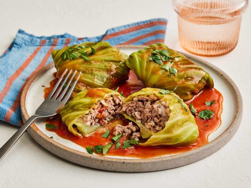 Beef and Cabbage Rolls