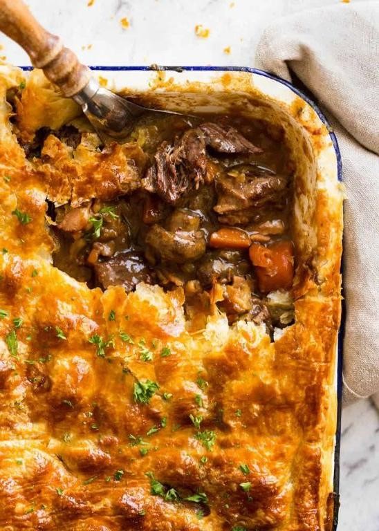 Beef and Mushroom Pie