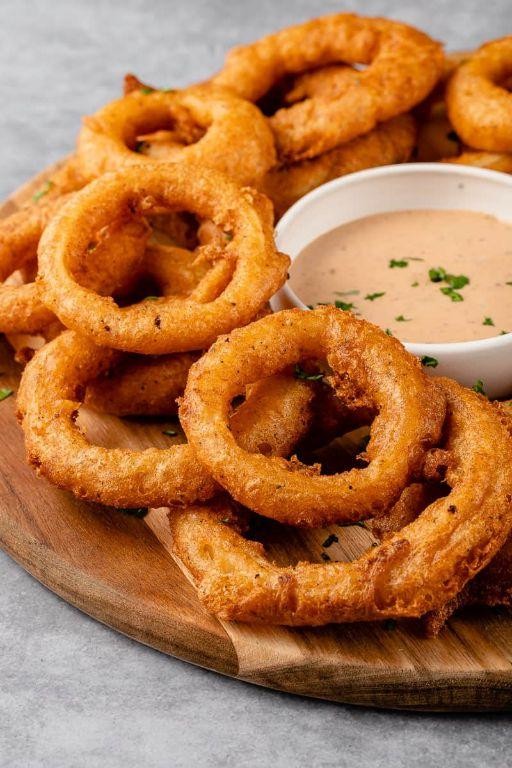 Beer Battered Onion Rings