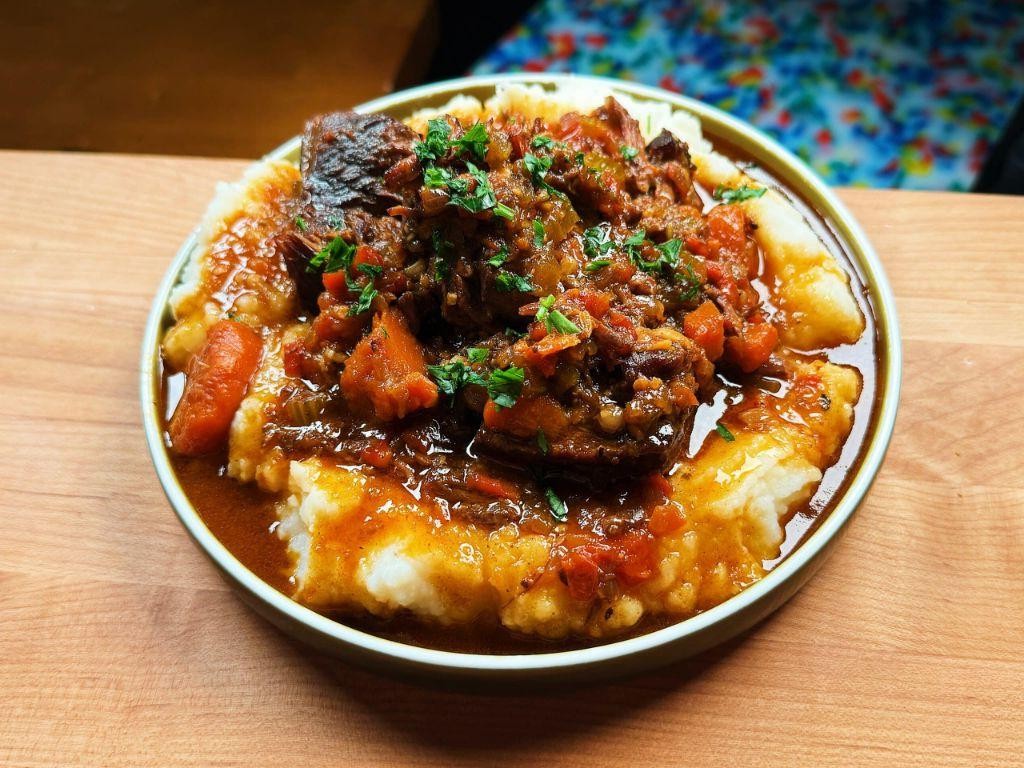 Beer Braised Sirloin Tip Steak