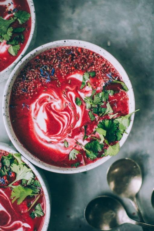 Beet and Coconut Soup