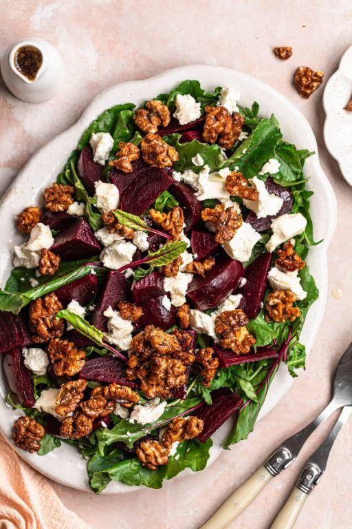 Beet and Walnut Salad