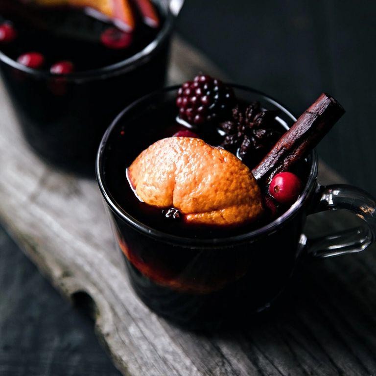 Berry Infused Mulled Wine