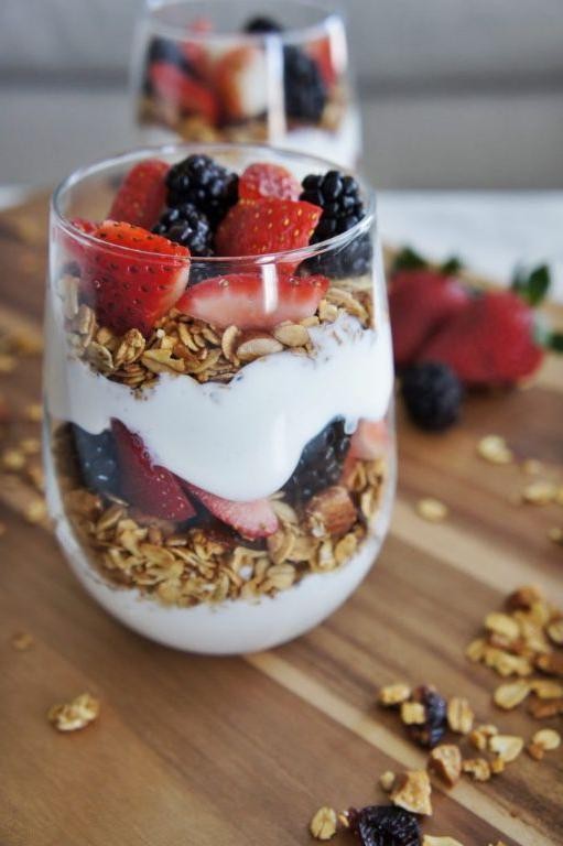 Berry and Yogurt Parfait