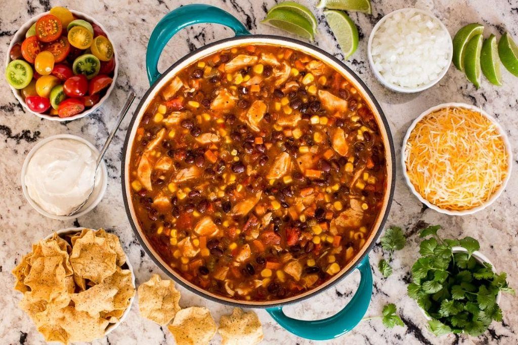 Black Bean and Chicken Chili