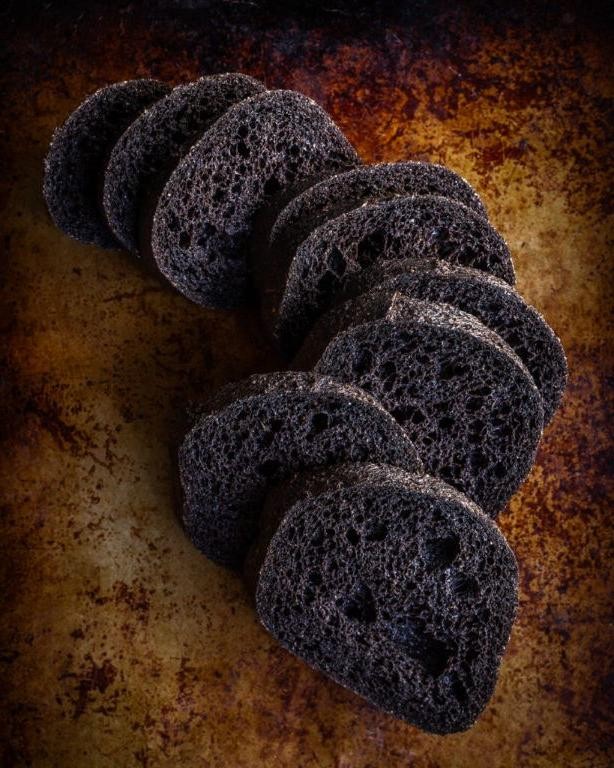 Black Cocoa Powder Bread