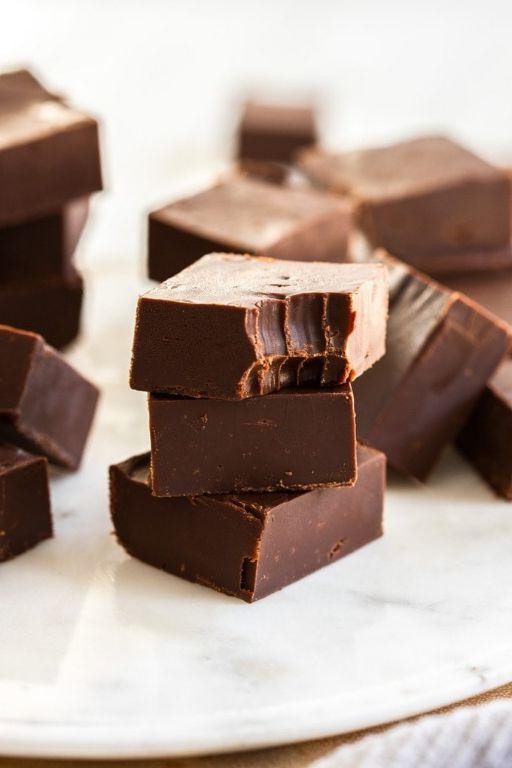 Black Cocoa Powder Fudge