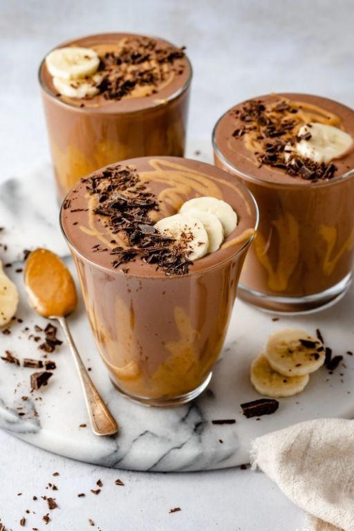 Black Cocoa Powder Smoothie