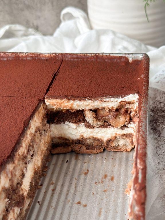 Black Cocoa Powder Tiramisu