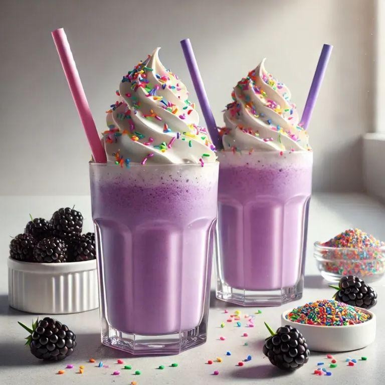 Black Forest Grimace Shake