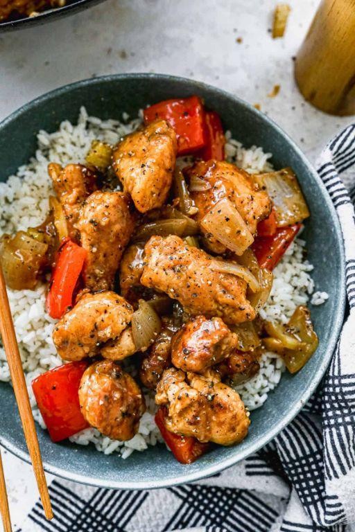 Black Pepper Chicken